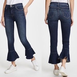 MOTHER JEANS THE CHA CHA FRAY GIRL CRUSH SIZE 26